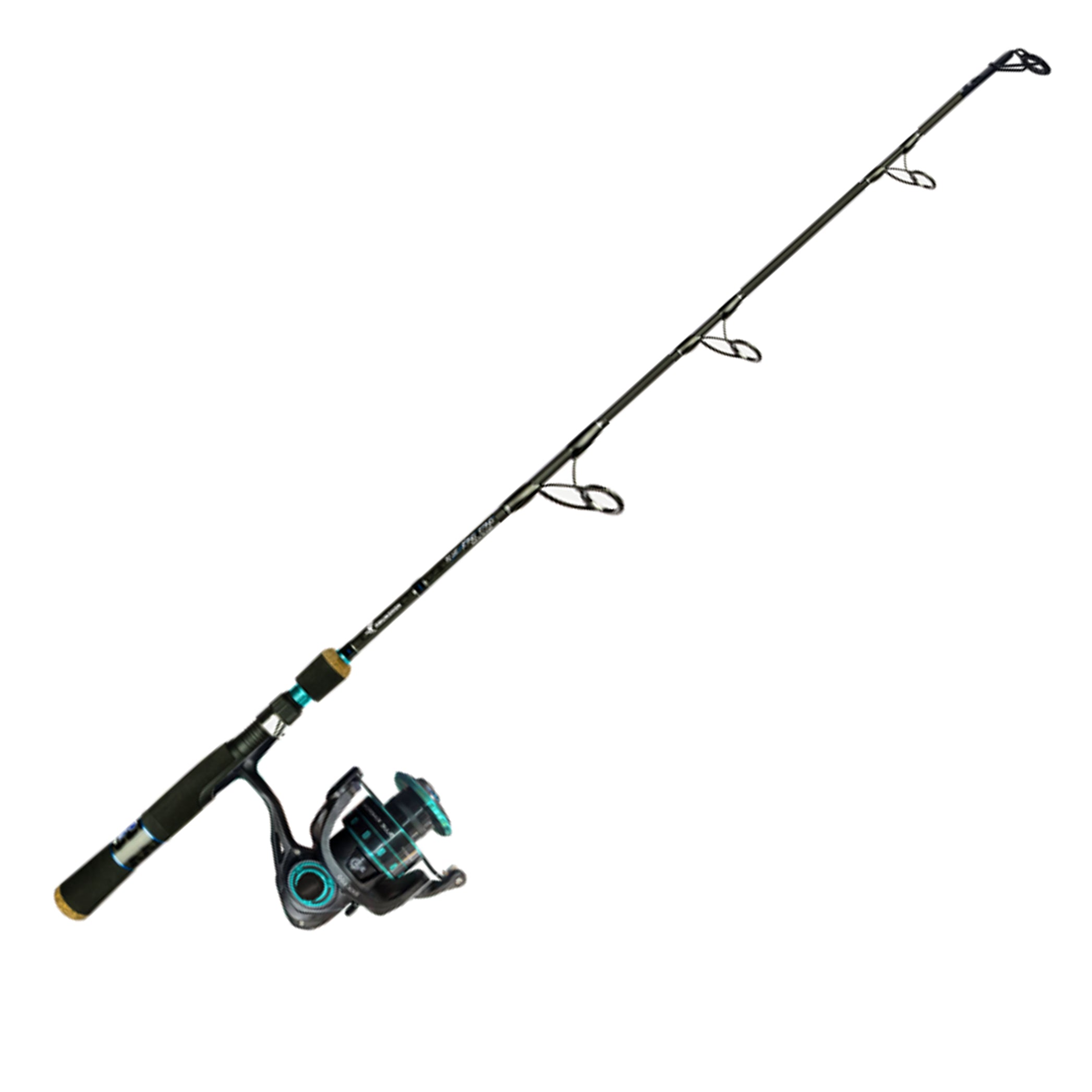 Blue Kingkong Ice Jigging Rod Combo