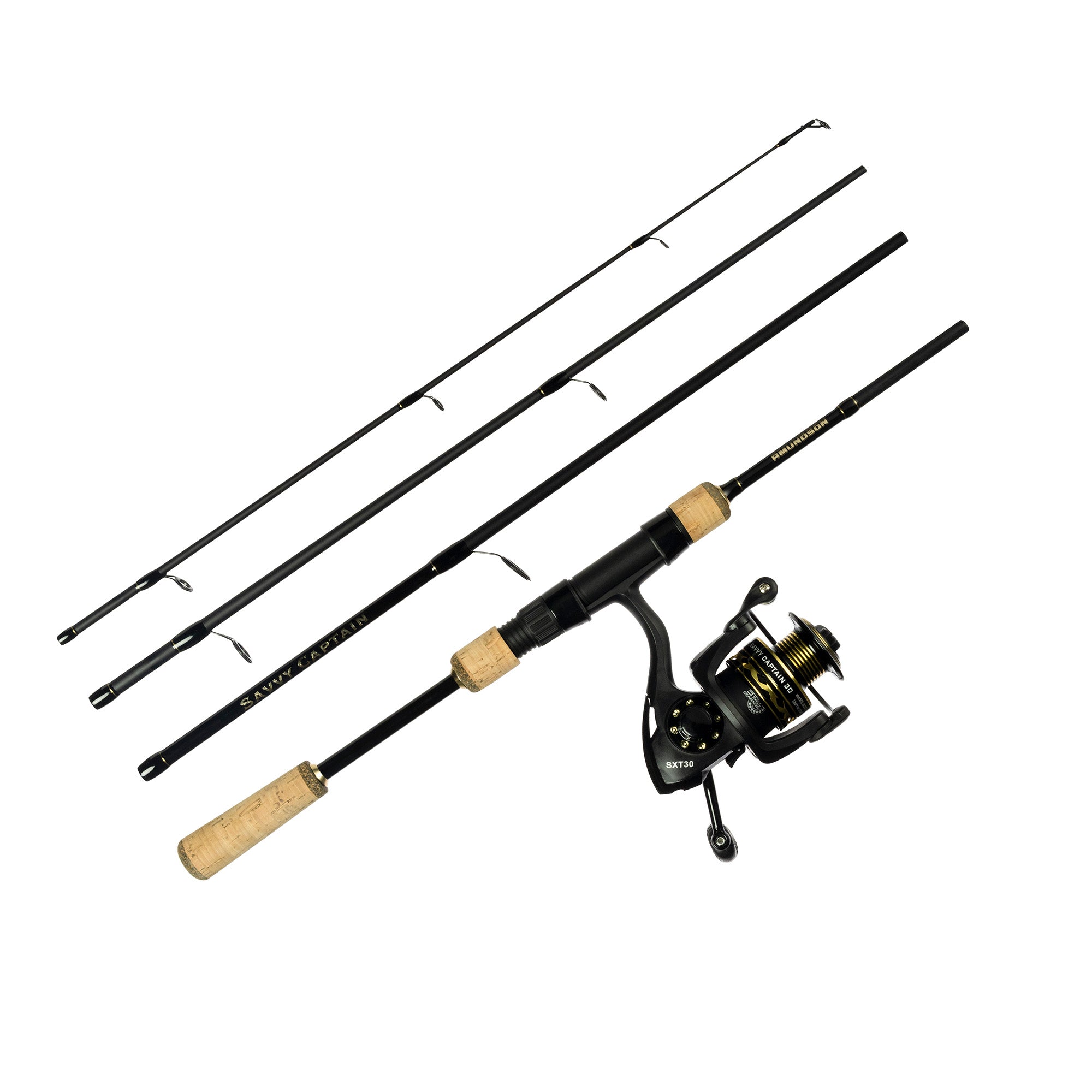 Savvy Captain x Travel Spinning Rod Combo