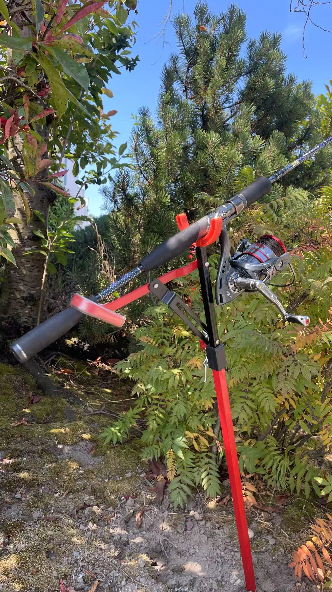 Height Adjustable Rod holder