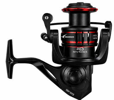 amundson fishing reels Runner X Spinning Outdoor Products cast frame with reinforcing cross Conventional & Mooching Reels
