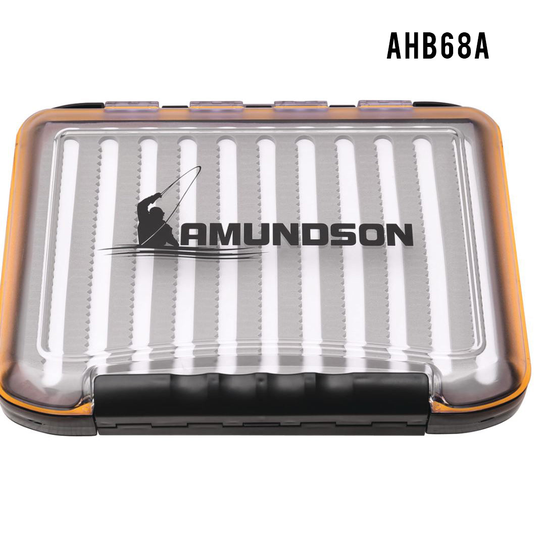 Small Fly Box, Portable Waterproof Silicone Internal Compartments Fly Box  Transparent Impact Resistance for Fishing