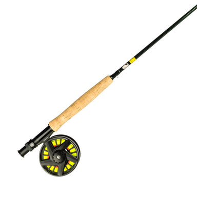 El Jefe Fly Fishing Combo Package | 906-4 | 9' Six Section 4 Weight Fly Rod  And Reel Outfit