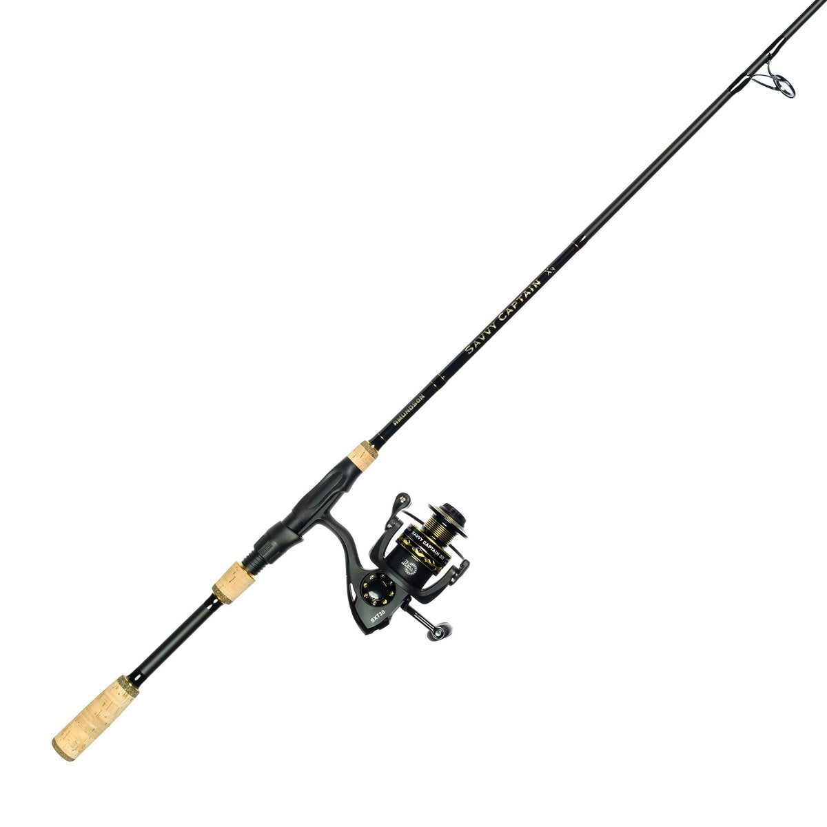 Savvy Captain Spinning Combo — Amundson Outdoor Products
