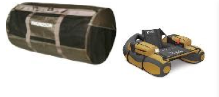 Wader Boots and Float Tube Bag