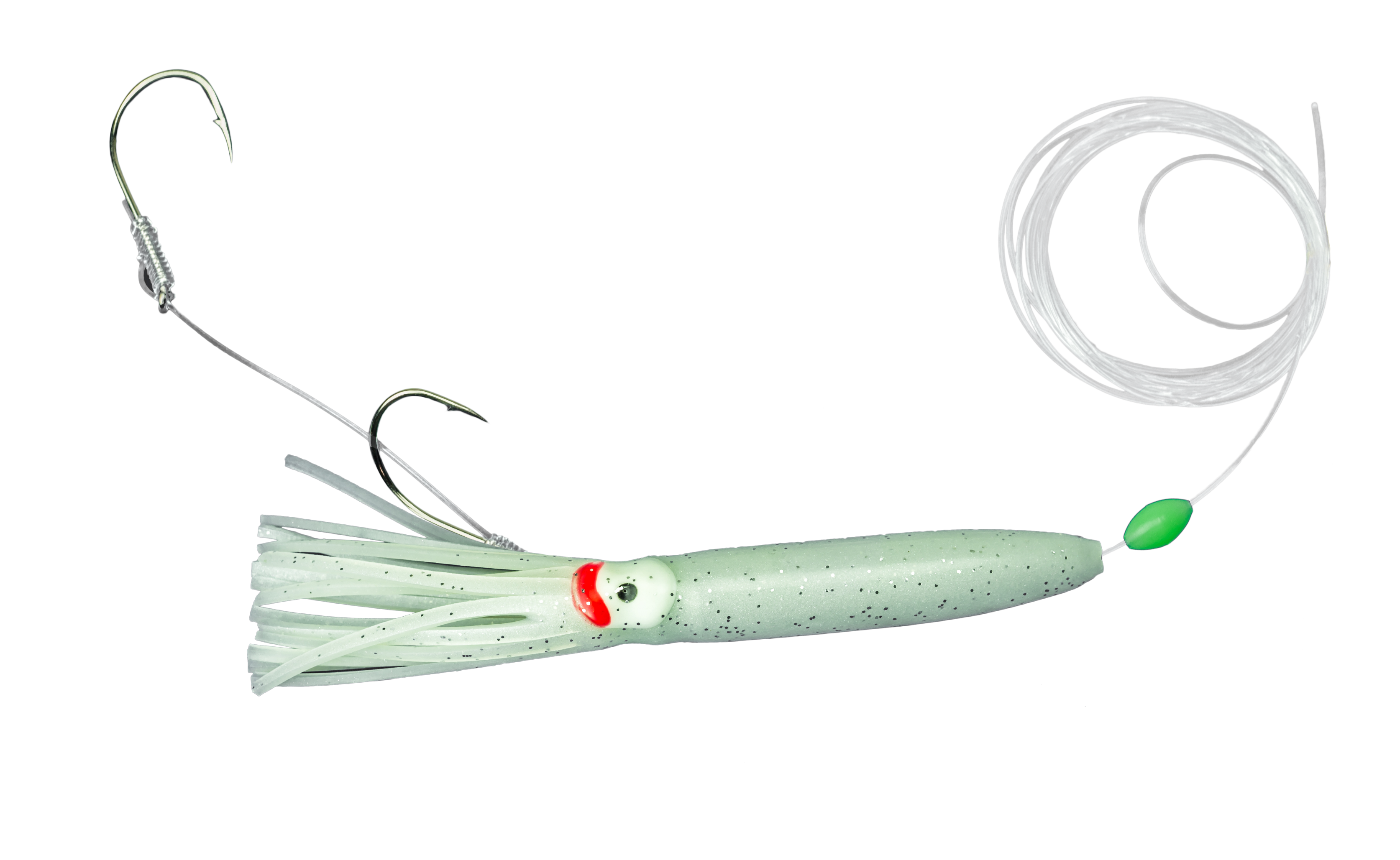 Carevas 3pcs Squid Jig Artificial Hard Fishing Lures